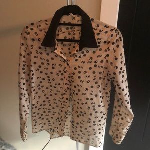 Polk-a-dot top by BCBGeneration - size M.